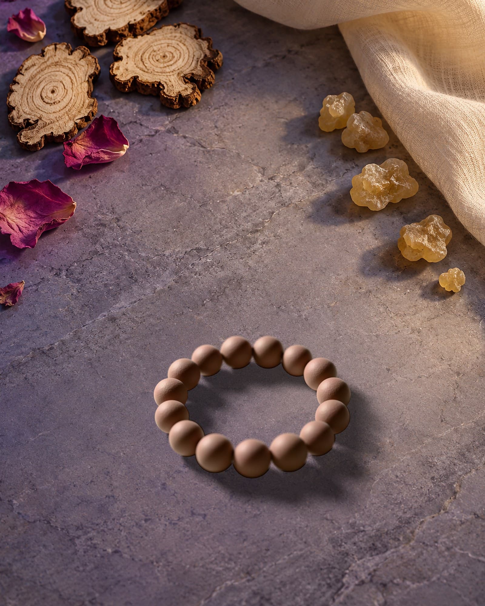 Elegant Orchid & Ambergris among its materials
