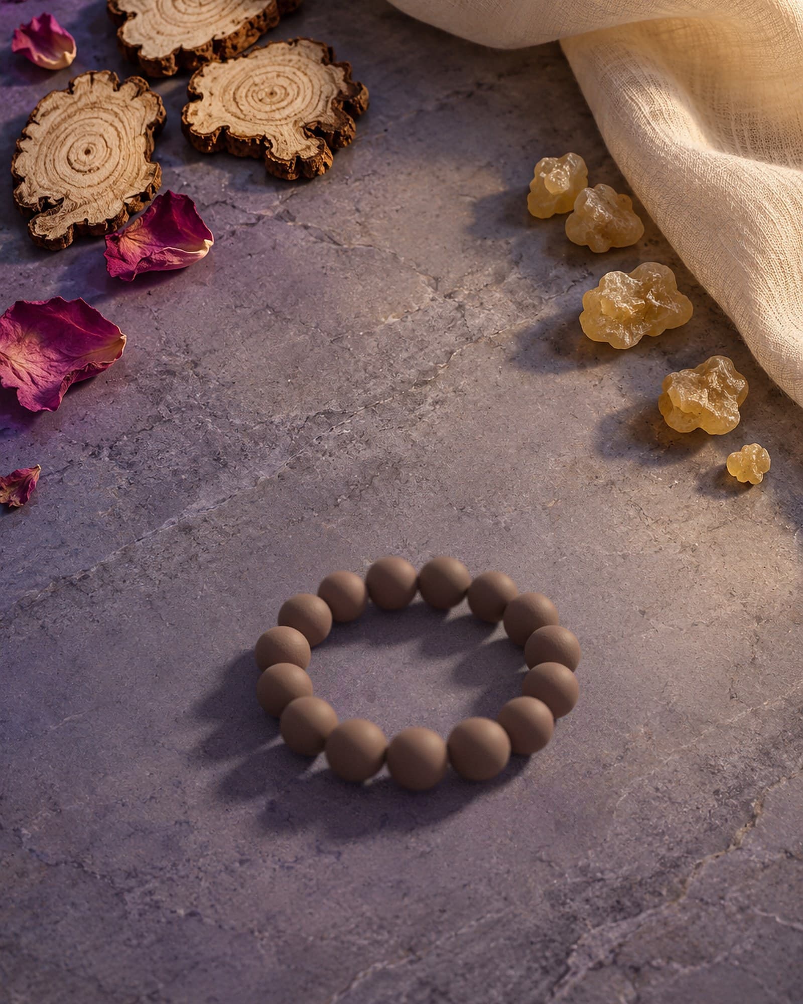 Elegant Orchid & Ambergris among its materials